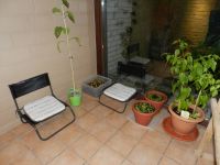 Staat in de veranda